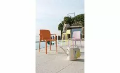 Connubia Stuhl stapelbar Bayo | Altrosa Nein