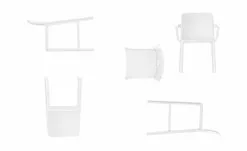 Connubia Stuhl stapelbar Bayo | Schneeweiß Nein -Stühle Verkäufe 2023 15304883 11 202111152233