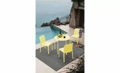 Connubia Stuhl stapelbar Bayo | Zitronengelb Nein -Stühle Verkäufe 2023 15304885 5 202111152233