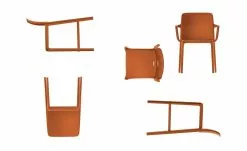 Connubia Stuhl stapelbar Bayo | Safran (Orange) Ja -Stühle Verkäufe 2023 15304888 5 202111152233