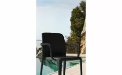 Connubia Stuhl stapelbar Bayo | Schwarz Ja