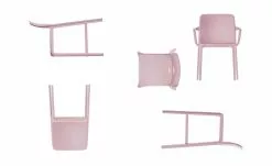 Connubia Barhocker stapelbar Bayo | Altrosa ca. 65 cm -Stühle Verkäufe 2023 15304895 4 202111121256