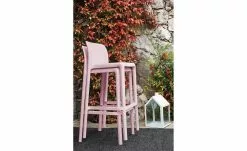 Connubia Barhocker stapelbar Bayo | Altrosa ca. 65 cm