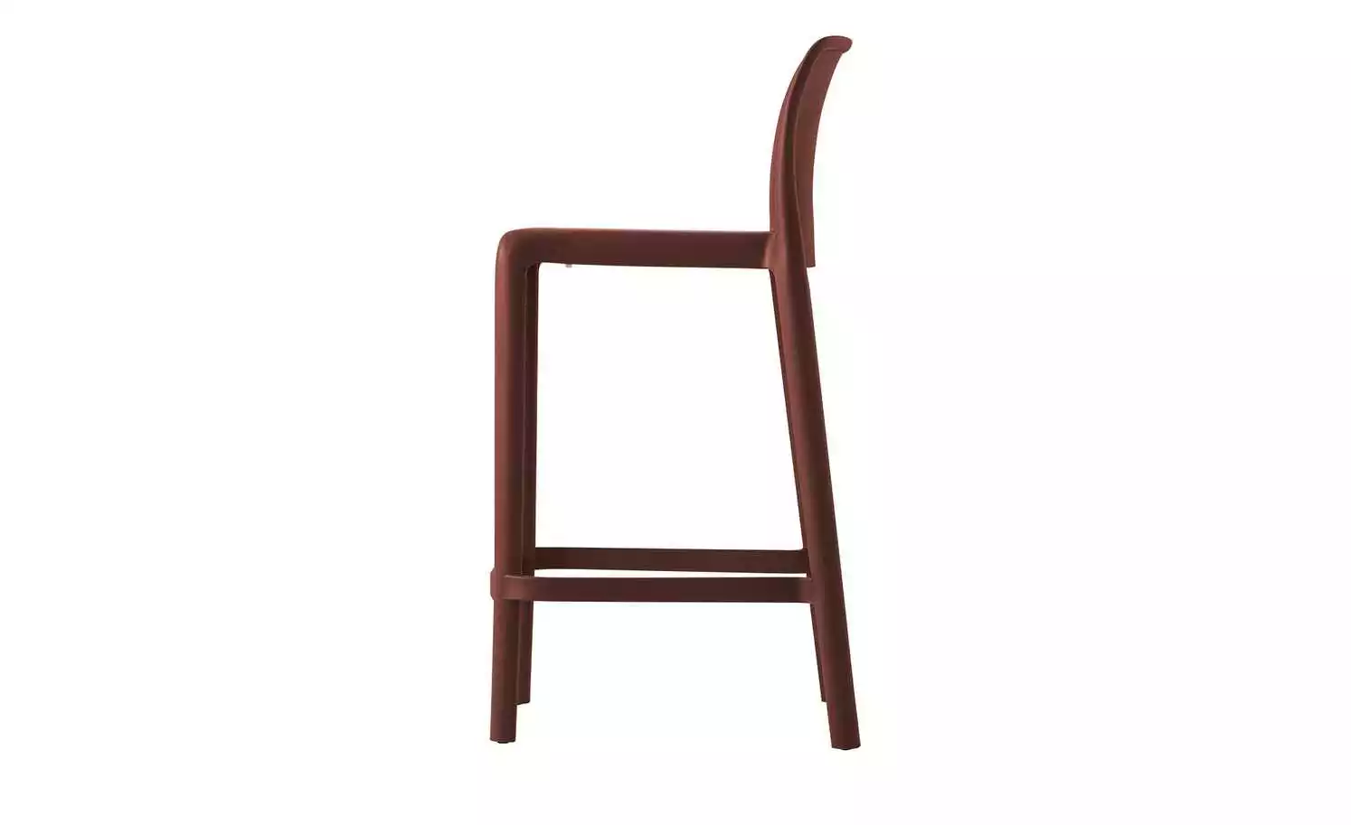 Connubia Barhocker stapelbar Bayo | Rot Oxid (Bordeaux) ca. 65 cm 10 Connubia Barhocker stapelbar Bayo | Rot Oxid (Bordeaux) ca. 65 cm – Bild 8