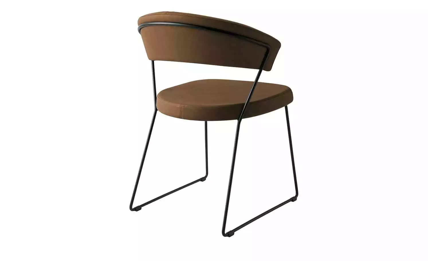 Connubia Kufenstuhl New York | Tabakbraun (Hellbraun) 4 Connubia Kufenstuhl New York | Tabakbraun (Hellbraun) – Bild 2