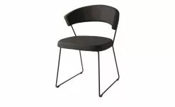 Connubia Kufenstuhl New York | Ebenholz (Dunkelbraun)