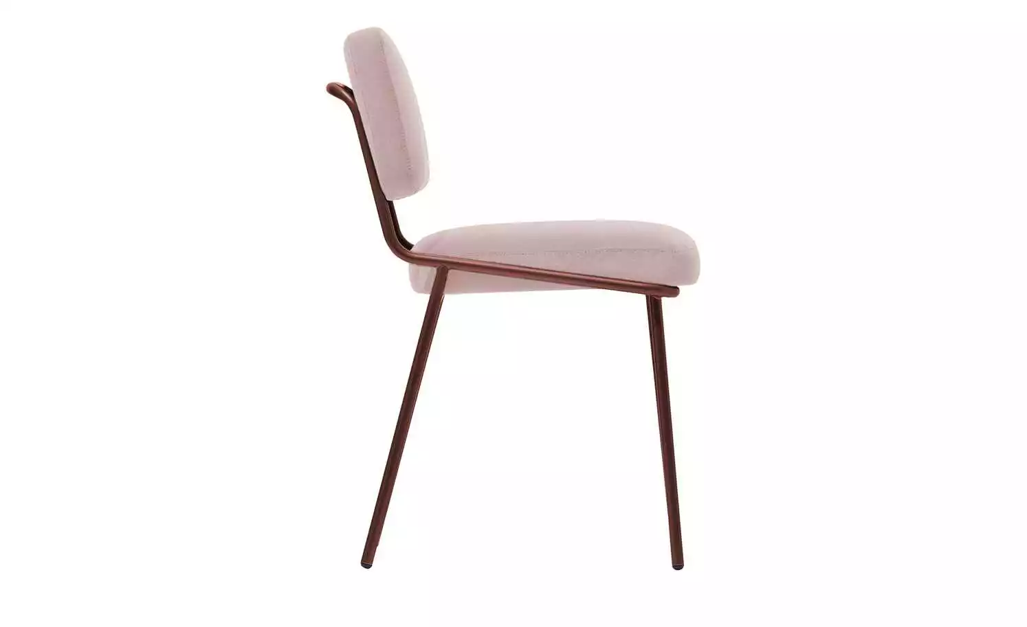 Connubia Polsterstuhl Sixty | Rosa / Rot 4 Connubia Polsterstuhl Sixty | Rosa / Rot – Bild 2