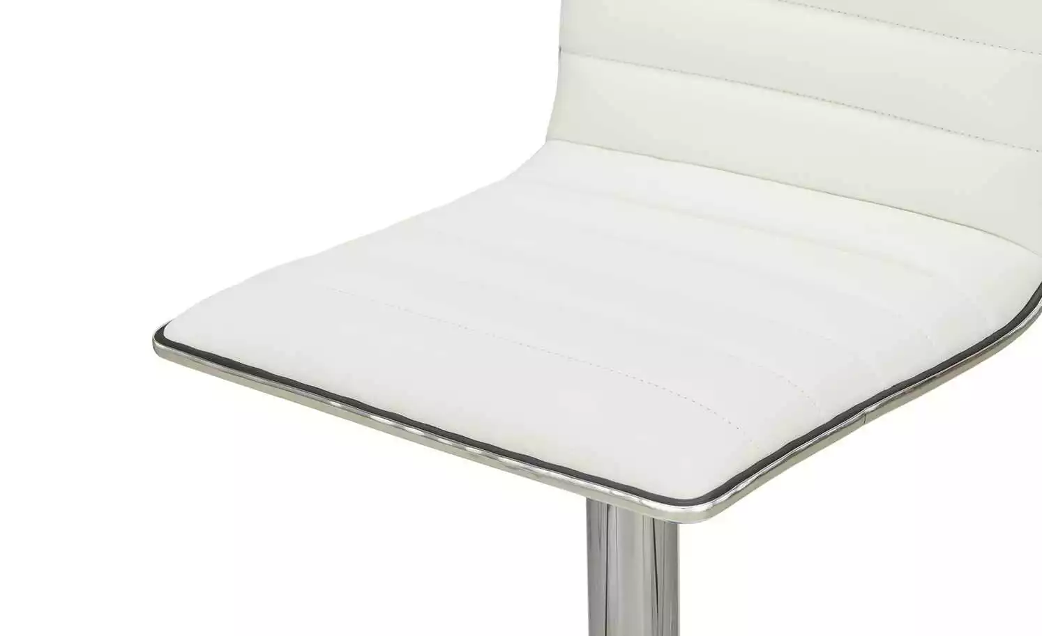 Barhocker Antonius | Weiß / Chrom 7 Barhocker Antonius | Weiß / Chrom – Bild 5