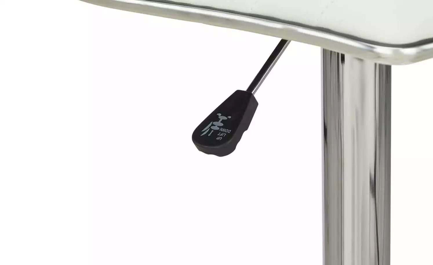 Barhocker Antonius | Weiß / Chrom 8 Barhocker Antonius | Weiß / Chrom – Bild 6