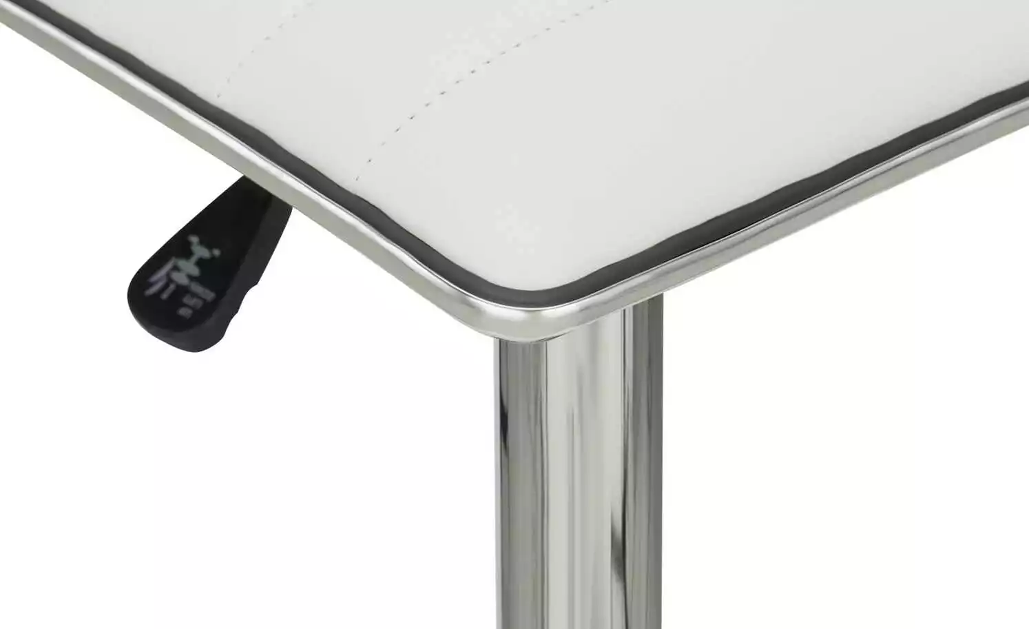 Barhocker Antonius | Weiß / Chrom 9 Barhocker Antonius | Weiß / Chrom – Bild 7