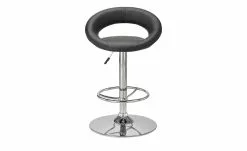 Barhocker Holger | Schwarz / Chrom Tellergröße: 50 cm -Stühle Verkäufe 2023 15305106 11 202209200831