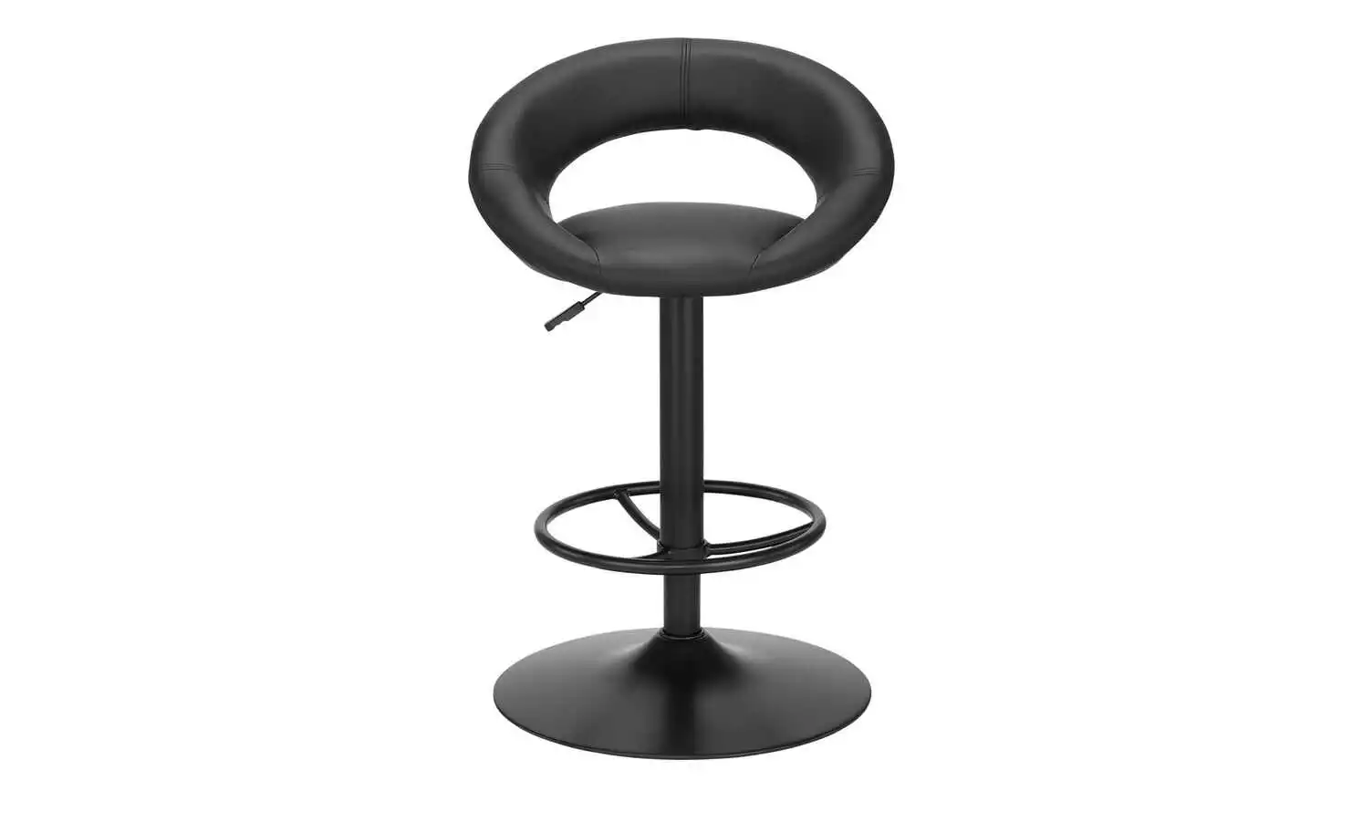 Barhocker Holger | Schwarz Tellergröße: 50 cm 6 Barhocker Holger | Schwarz Tellergröße: 50 cm – Bild 4