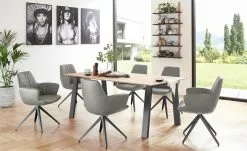 Armlehnstuhl Maple | Elephant (Hellgrau)