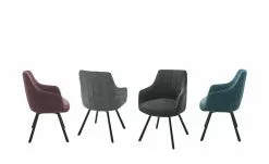 uno Polsterstuhl drehbar Loro | Grau