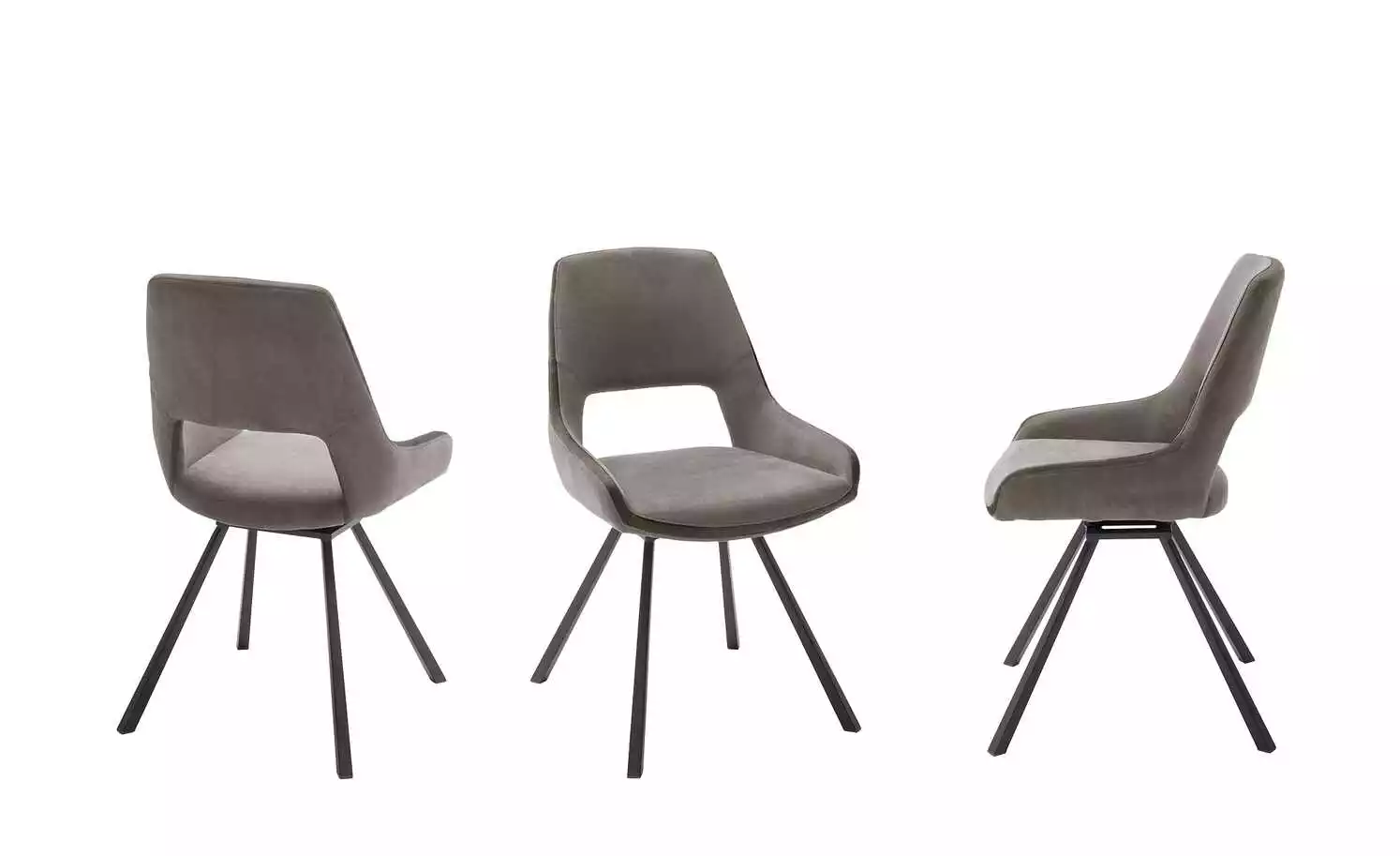 Polsterstuhl Jenala | Cappuccino (Hellbraun) / Braun Nein 4 Polsterstuhl Jenala | Cappuccino (Hellbraun) / Braun Nein – Bild 2