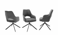 Polsterstuhl drehbar Gory | Anthrazit -Stühle Verkäufe 2023 15305936 4 202201201237