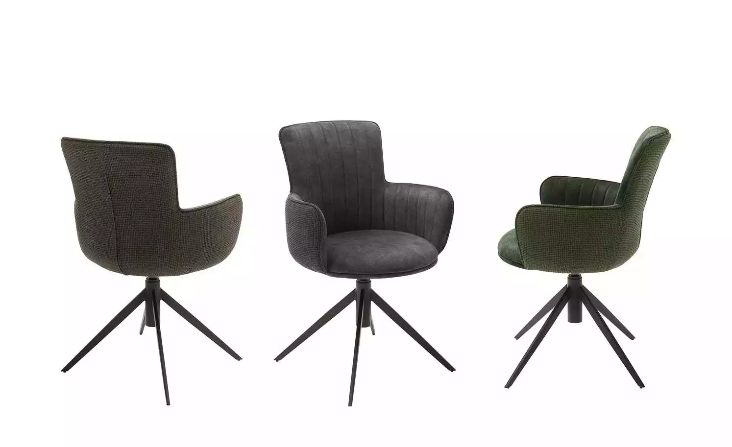 Polsterstuhl Enola | Anthrazit 3 Polsterstuhl Enola | Anthrazit