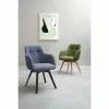 Dine + Mine Polsterstuhl Nador | Nachtblau Schwarz Nein
