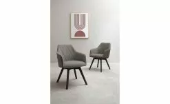 Dine + Mine Polsterstuhl Xalapa | Cappuccino (Braun) Schwarz Nein