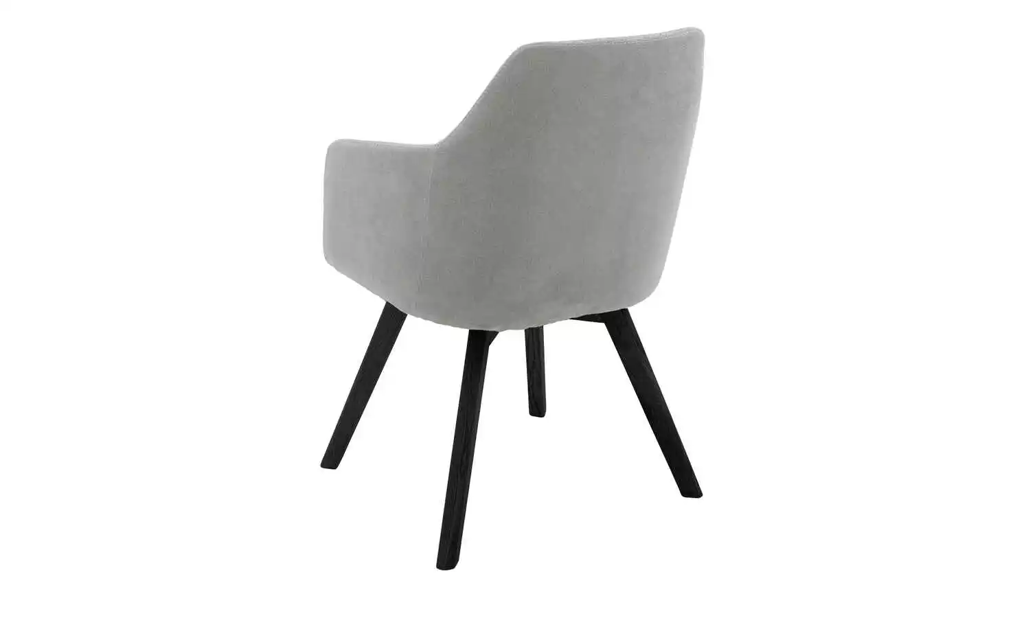 Dine + Mine Polsterstuhl Xalapa | Lichtgrau Schwarz Nein 5 Dine + Mine Polsterstuhl Xalapa | Lichtgrau Schwarz Nein – Bild 3