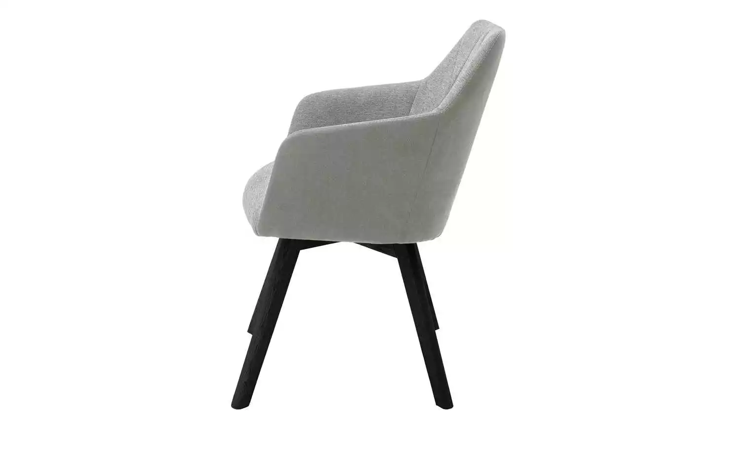Dine + Mine Polsterstuhl Xalapa | Lichtgrau Schwarz Nein 14 Dine + Mine Polsterstuhl Xalapa | Lichtgrau Schwarz Nein – Bild 12