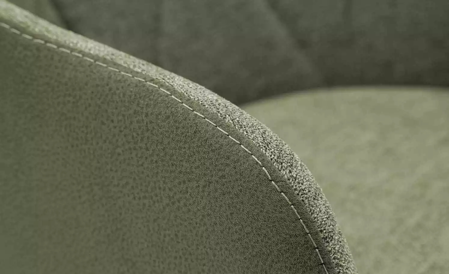 Dine + Mine Polsterstuhl Xalapa | Olivgrün Schwarz Nein 13 Dine + Mine Polsterstuhl Xalapa | Olivgrün Schwarz Nein – Bild 11