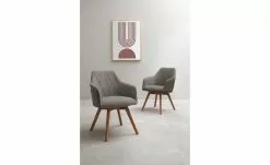 Dine + Mine Polsterstuhl Xalapa | Cappuccino (Braun) Wildeiche Nein