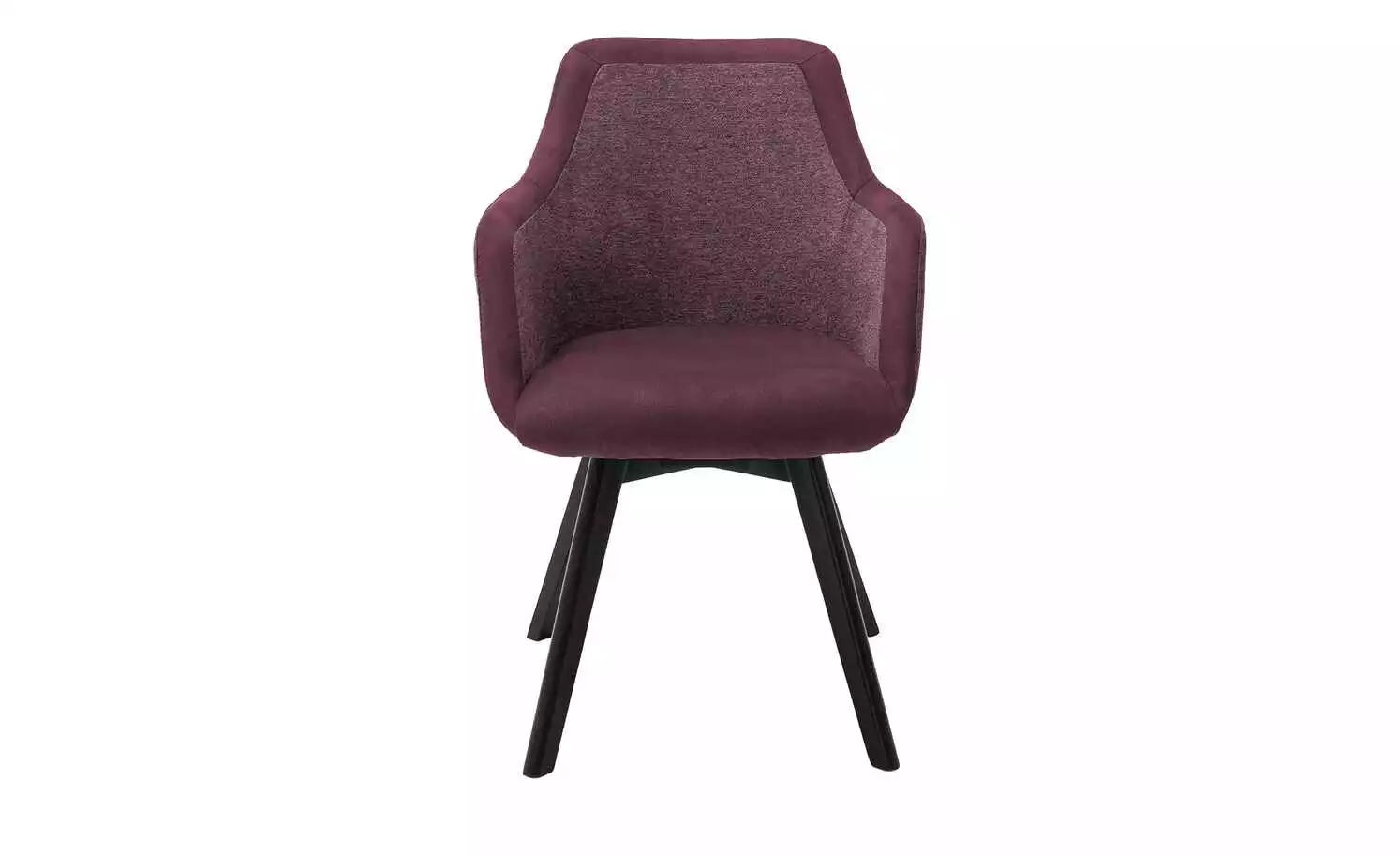 Dine + Mine Polsterstuhl Corby | Bordeaux Schwarz Ja 5 Dine + Mine Polsterstuhl Corby | Bordeaux Schwarz Ja – Bild 3
