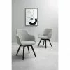 Dine + Mine Polsterstuhl Corby | Lichtgrau Schwarz Nein -Stühle Verkäufe 2023 15307075 3 202206162233