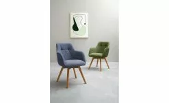 Dine + Mine Polsterstuhl Nador | Nachtblau Wildeiche Nein