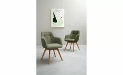 Dine + Mine Polsterstuhl Nador | Oliv Wildeiche Nein