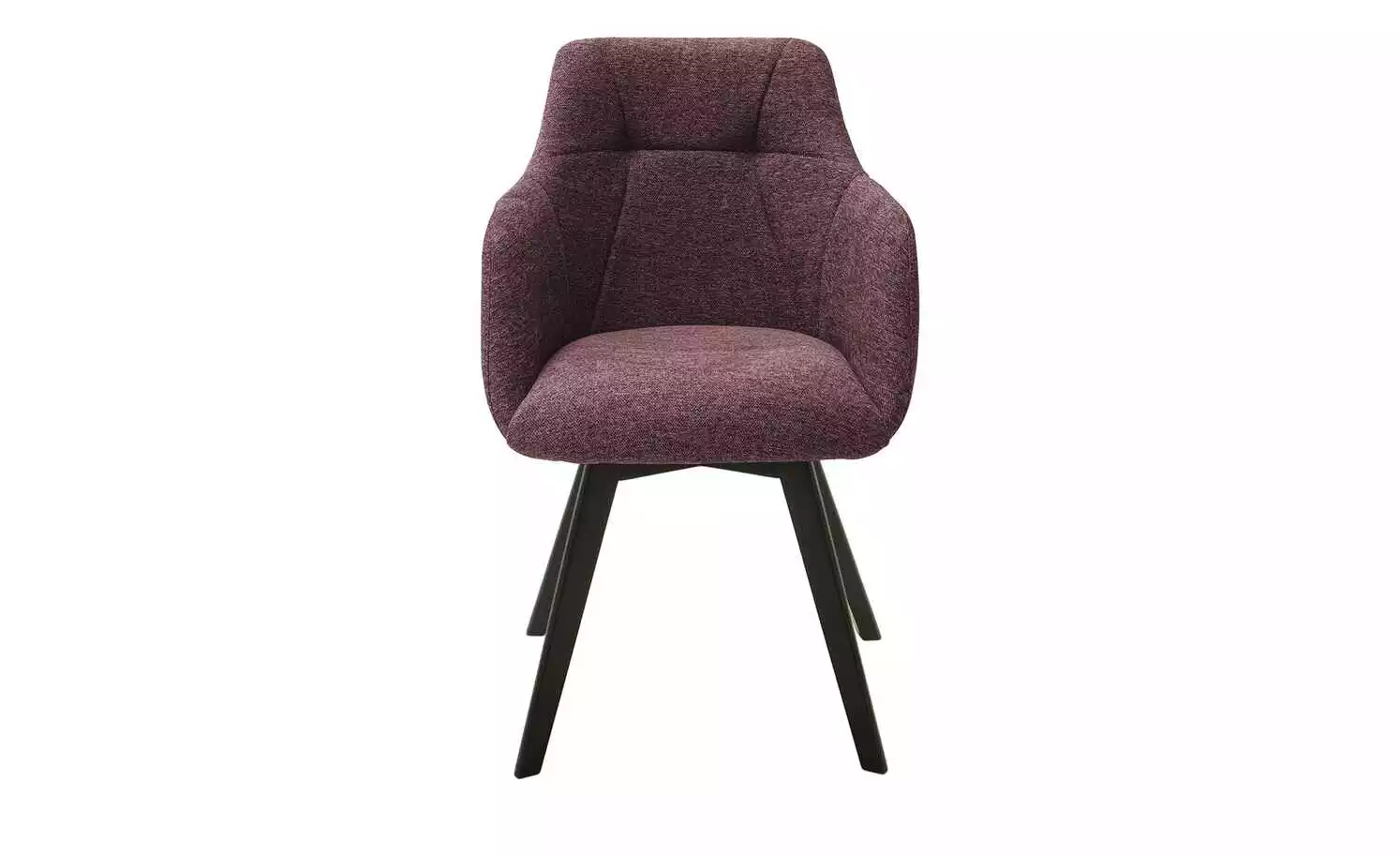 Dine + Mine Polsterstuhl Nador | Bordeaux Schwarz Nein 5 Dine + Mine Polsterstuhl Nador | Bordeaux Schwarz Nein – Bild 3