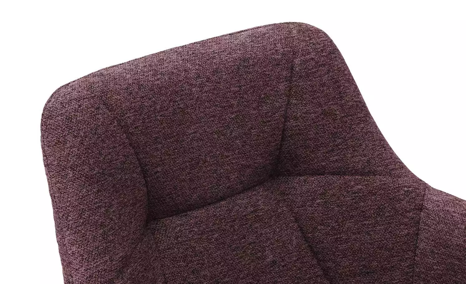 Dine + Mine Polsterstuhl Nador | Bordeaux Schwarz Nein 7 Dine + Mine Polsterstuhl Nador | Bordeaux Schwarz Nein – Bild 5