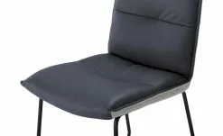 KOINOR Leder-Kufenstuhl Essay | Night (Dunkelblau) / Hellgrau -Stühle Verkäufe 2023 15307298 6 202206232232