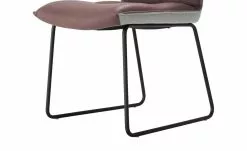 KOINOR Leder-Kufenstuhl Essay | Plum (Rosa) / Hellgrau -Stühle Verkäufe 2023 15307302 6 202206232232