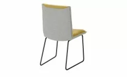 KOINOR Leder-Kufenstuhl Essay | Safran (Gelb) / Hellgrau -Stühle Verkäufe 2023 15307303 7 202206232232