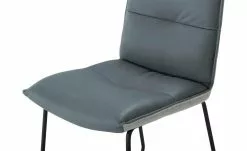 KOINOR Leder-Kufenstuhl Essay | Mare (Blau) / Hellgrau -Stühle Verkäufe 2023 15307304 3 202206232232