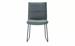 KOINOR Leder-Kufenstuhl Essay | Mare (Blau) / Hellgrau -Stühle Verkäufe 2023 15307304 6 202206232232