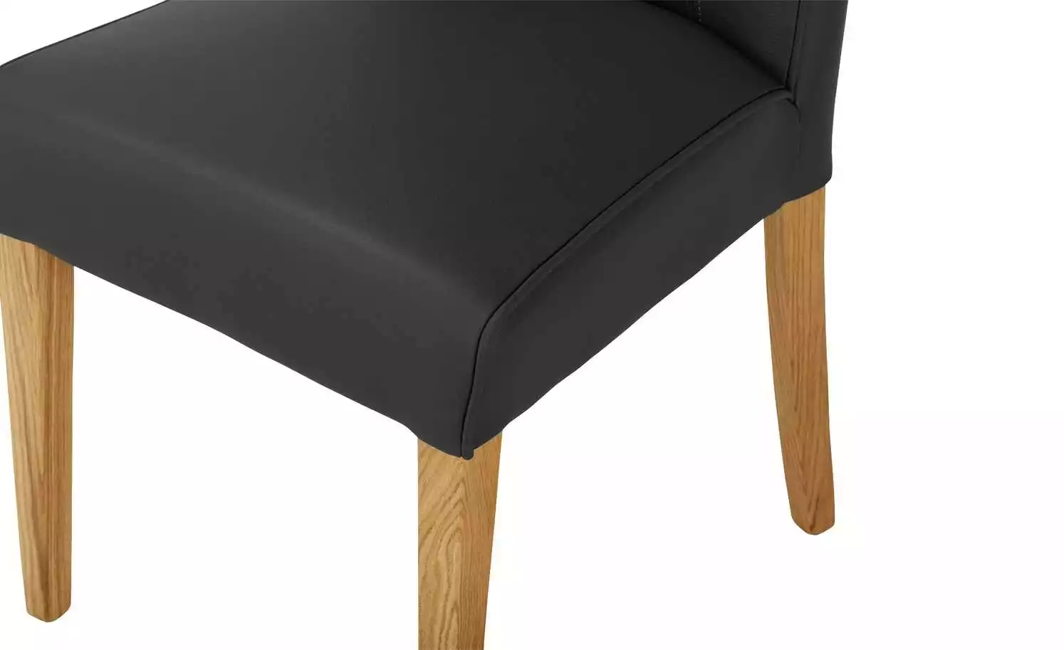 Polsterstuhl mit Griff 6881 | Schwarz 11 Polsterstuhl mit Griff 6881 | Schwarz – Bild 9