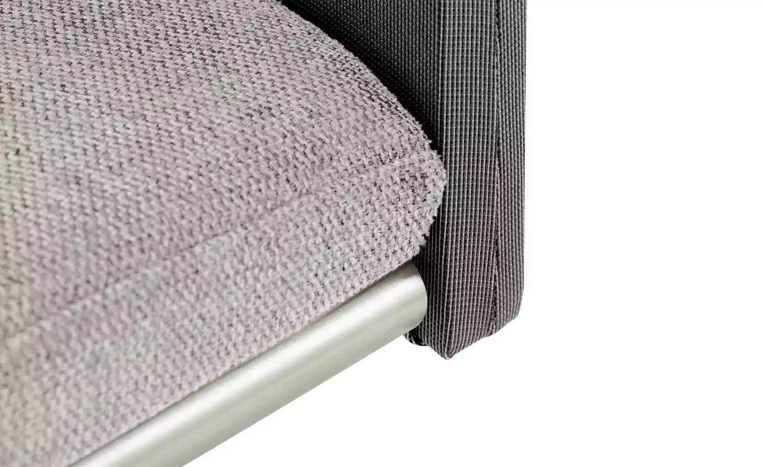 Wohnwert Freischwinger Mero | Kiesel (Hellgrau) Grau Schaumstoff 9 Wohnwert Freischwinger Mero | Kiesel (Hellgrau) Grau Schaumstoff – Bild 7