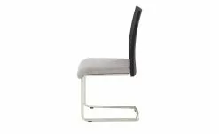 Wohnwert Freischwinger Mero | Kiesel (Hellgrau) Schwarz Schaumstoff -Stühle Verkäufe 2023 15307463 4 202207121248