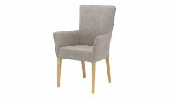 Wohnwert Polsterstuhl Aron | Taupe (Hellbraun) Schaumstoff