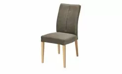 Woodford Polsterstuhl Badu | Taupe (Grau-Beige) Buche Naht senkrecht