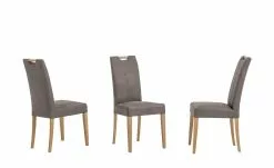 Woodford Polsterstuhl mit Griff Gabi 4 | Taupe (Beige) Eiche