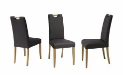 Woodford Polsterstuhl mit Griff Gabi 4 | Braun Eiche