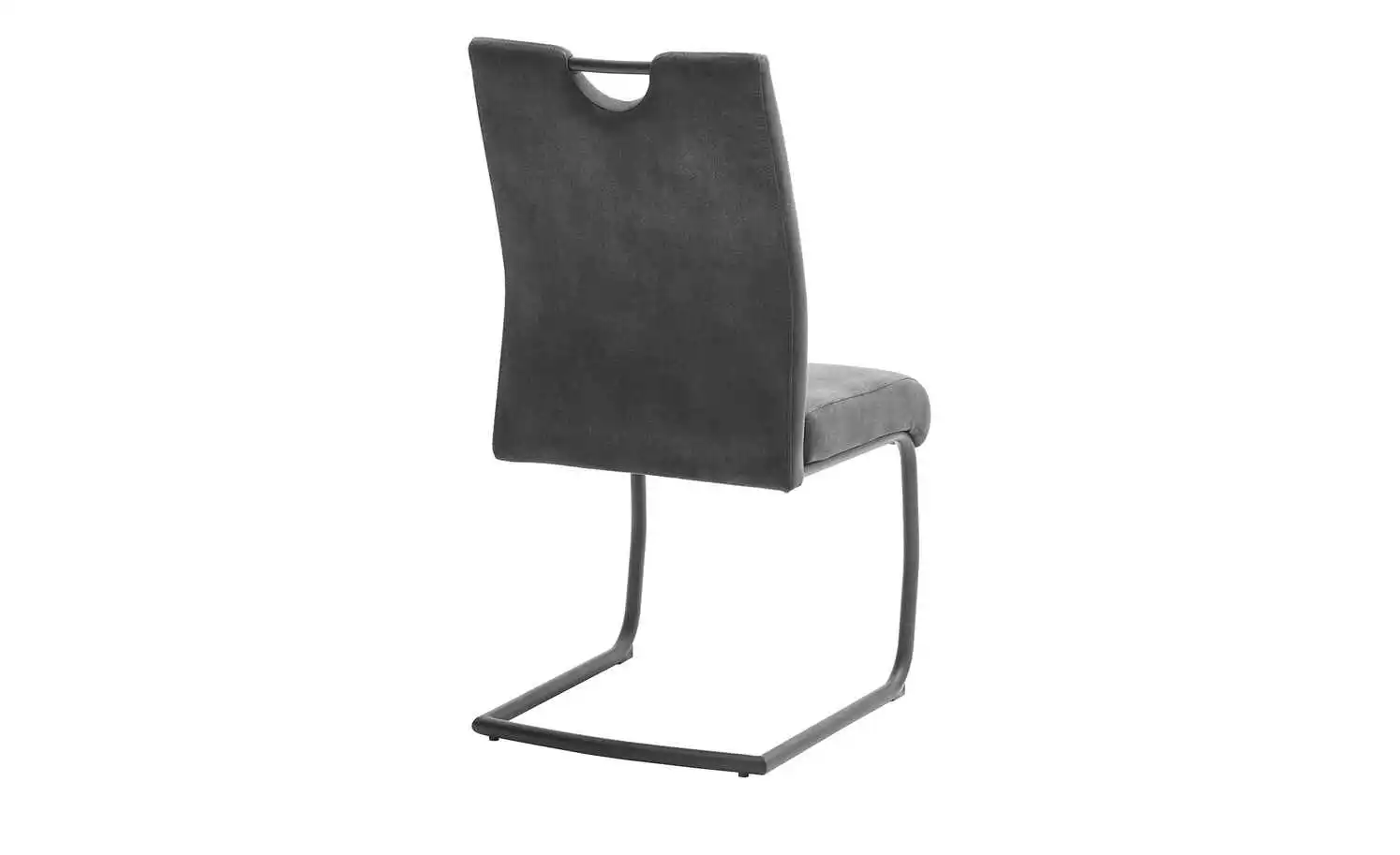 uno Polsterschwingstuhl Saros | Dunkelgrau 5 uno Polsterschwingstuhl Saros | Dunkelgrau – Bild 3