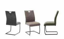 uno Polsterschwingstuhl Saros | Dunkelgrau