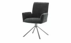 Polsterstuhl drehbar Lodis | Anthrazit Edelstahl -Stühle Verkäufe 2023 15308989 3 202207151248