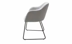 Woodford Polsterstuhl mit Armlehne Vilo | Silbergrau Kufengestell – Schwarz -Stühle Verkäufe 2023 15309599 2 202208251235