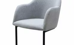 Woodford Polsterstuhl mit Armlehne Vilo | Silbergrau Freischwinger – Schwarz -Stühle Verkäufe 2023 15309606 3 202208251235